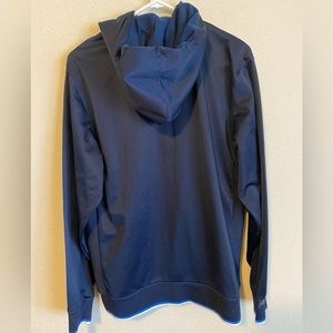 The North Face Men's Dark Blue Zipped Hoodie Size M